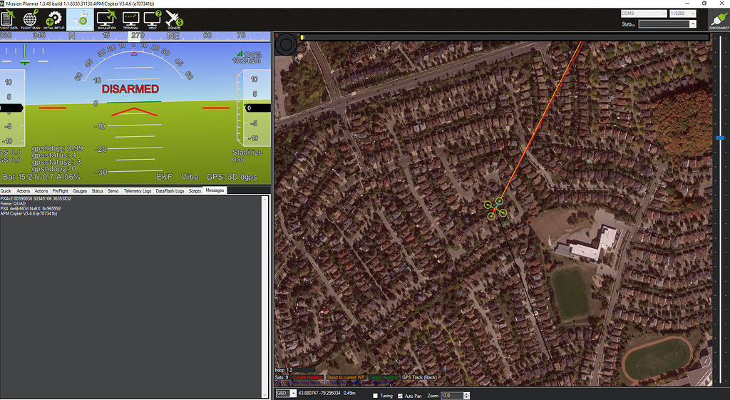 Pixhawk V1 SiK 915MHz Radio over UART Hardware integration