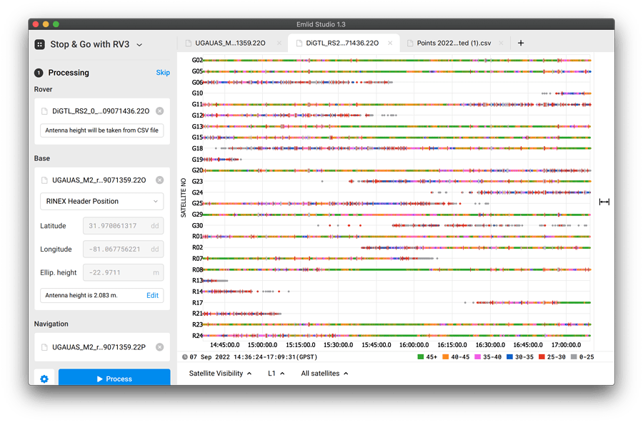 Getting fix values with PPK in Emlid Studio - RTK / PPK configuration ...