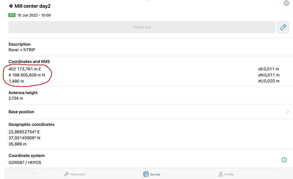 Reformatting Coordinates In Emlid Flow Survey Tools Emlid Community Forum 3883